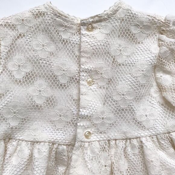 Vintage Cinderella Frock floral lace maxi dress GUC 2T - Picture 7 of 9